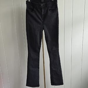 J BRAND INDIGO BLACK JEANS FLARE